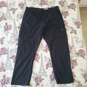 Relaxed Fit Black Jeans